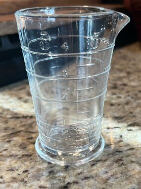 Vintage Ranger Glass 4 ounce Photographic Beaker